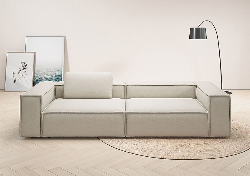 Home affaire 3-Sitzer "Watertown moderner 3-Sitzer" extra breites Sofa mit günstig online kaufen