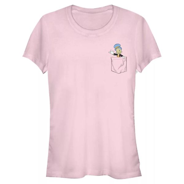 Disney - Pinocchio - Jiminy Cricket Jiminy Pocket - Frauen T-Shirt günstig online kaufen