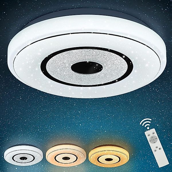 ZMH LED Deckenleuchte Modern Kristall Lampe günstig online kaufen
