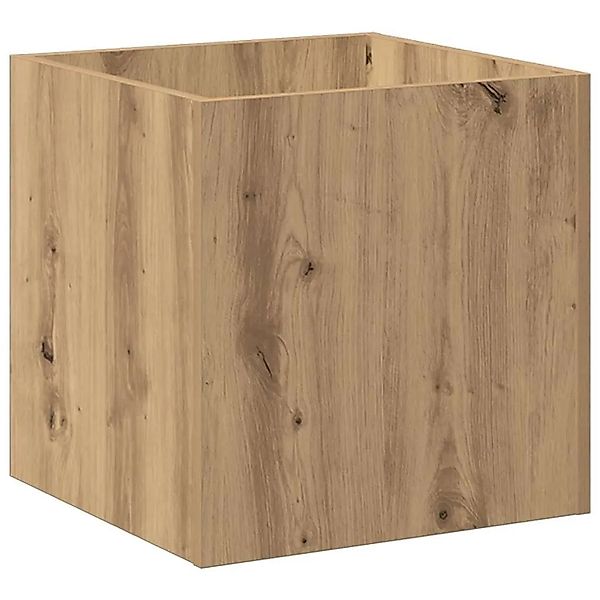 vidaXL Pflanzgefäß Artisan-Eiche 40x40x40 cm Holzwerkstoff 857028 günstig online kaufen