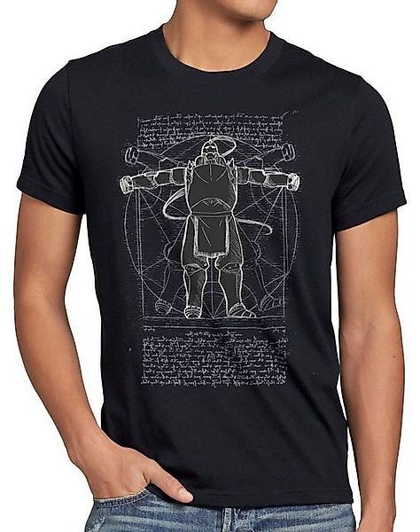 style3 T-Shirt Vitruvianischer Alfred alchemist anime manga japan fullmetal günstig online kaufen