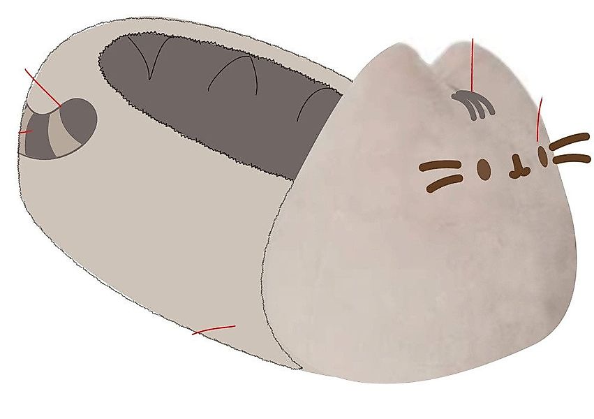 Heroes Inc Socken Pusheen Hausschuhe L-XL günstig online kaufen