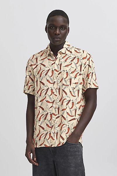 Blend Kurzarmhemd "BHBalder" Lässiges gemustertes Kurzarmhemd und Brusttasc günstig online kaufen