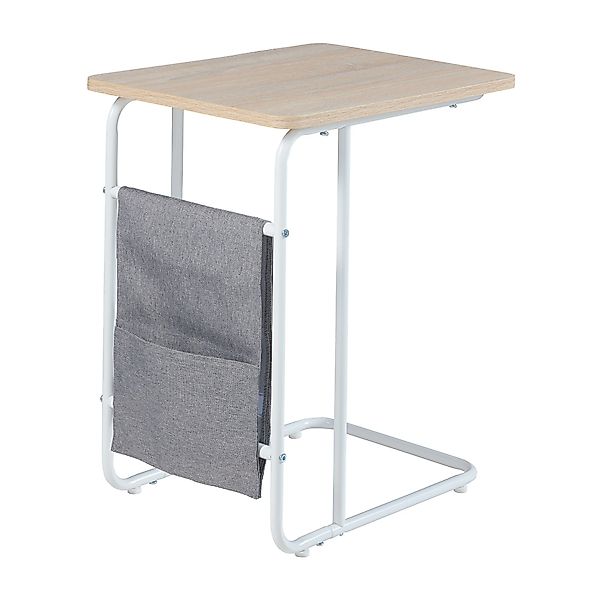 en.casa Laptoptisch, »Dyrøy« mit Stofftasche 56x48x37cm günstig online kaufen