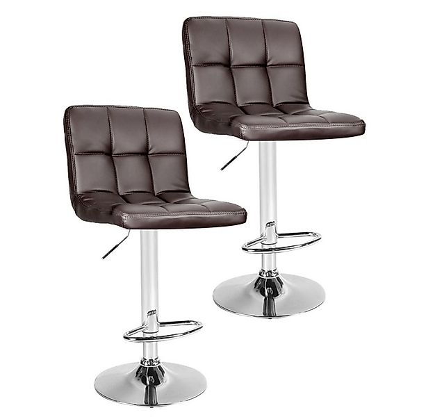 CCLIFE Barhocker Barhocker Barstühle 2st höhenverstellbar 62-82cm 360° dreh günstig online kaufen