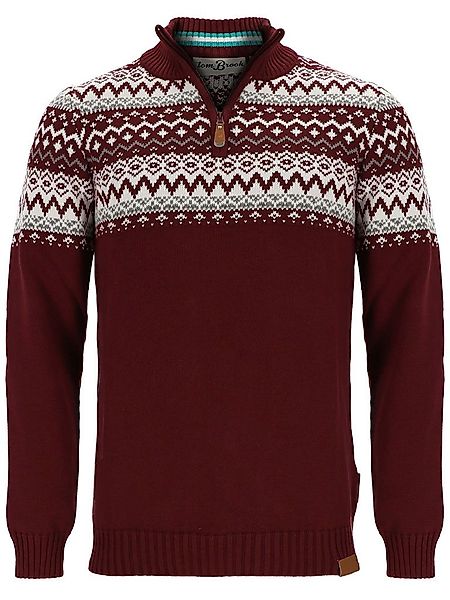 tomBrook Troyer Herren Strickpullover mit Norweger-Muster günstig online kaufen