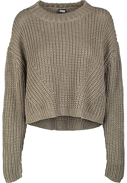URBAN CLASSICS Rundhalspullover Urban Classics Damen Ladies Wide Oversize S günstig online kaufen