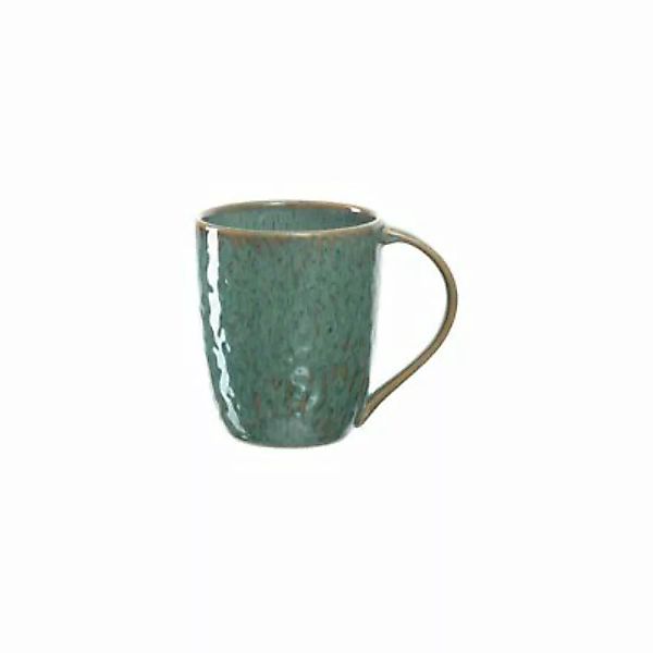 LEONARDO MATERA Keramikbecher 430 ml grün Kaffeebecher günstig online kaufen