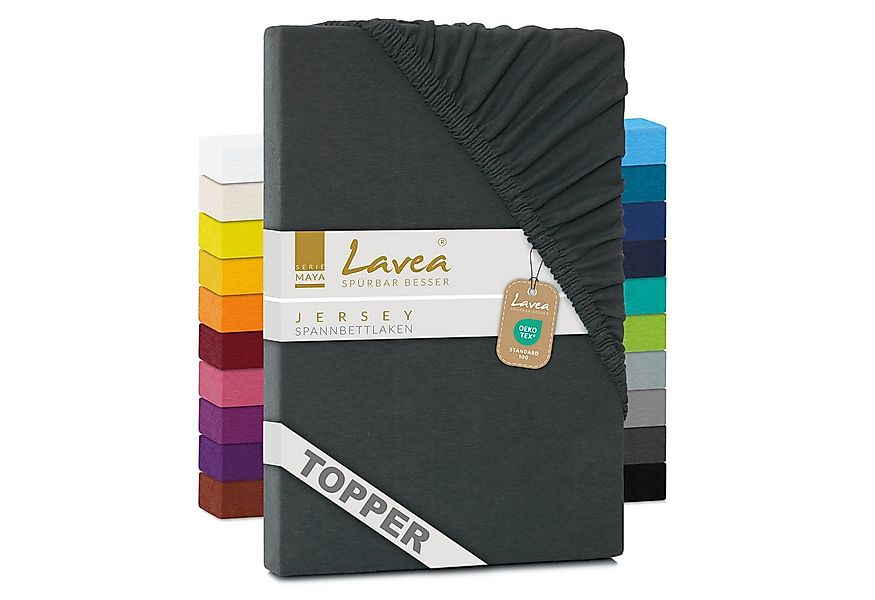 Lavea Spannbettlaken Maya, in Gr. 60x140, 90x200, 120x200, 140x200, 180x200 günstig online kaufen