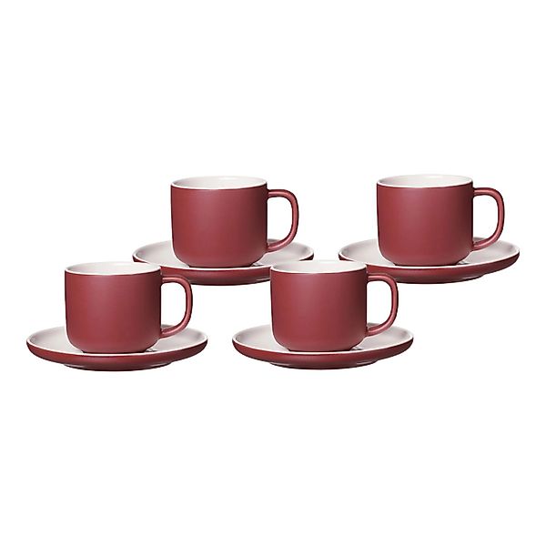 Ritzenhoff & Breker Tasse "Kaffeetassen mit Untertassen Jasper 240 ml 4er S günstig online kaufen