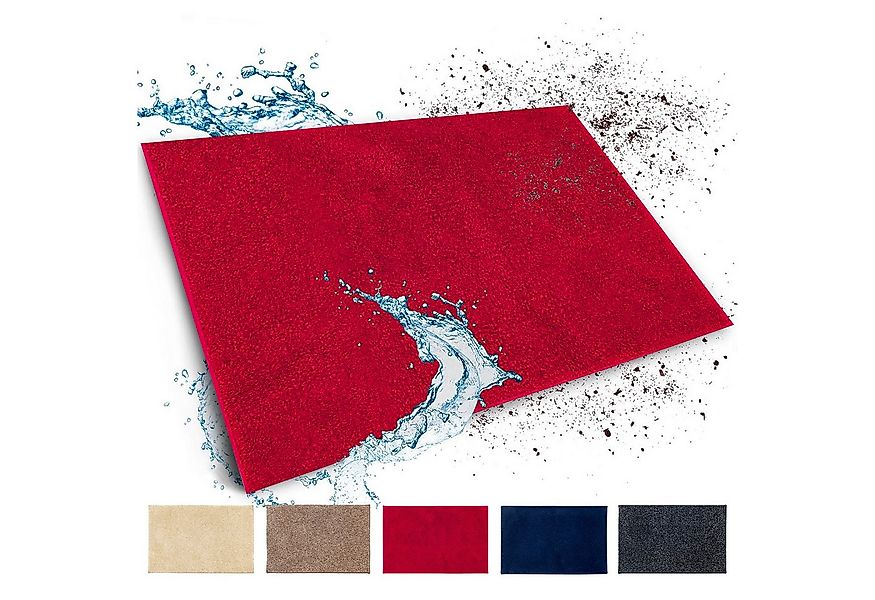 Floordirekt Fußmatte Nasa Schmutzfangmatte, rechteckig, Höhe: 14 mm, waschb günstig online kaufen