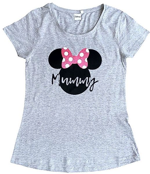 Disney Minnie Mouse T-Shirt Minnie Mouse Damen T-Shirt MUMMY für Mütter Min günstig online kaufen