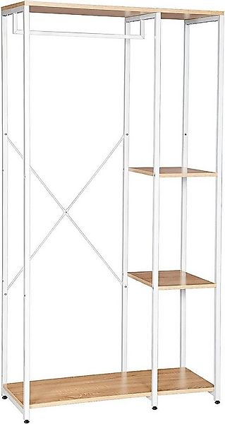 Woltu Kleiderständer, (1 St), Garderobenständer mit Ablage, aus Holz und St günstig online kaufen