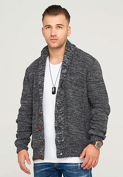 behype Strickjacke "MIKITA", mit Schalkragen günstig online kaufen