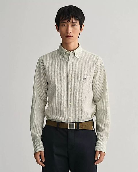 Gant Langarmhemd Regular Fit Seersucker Hemd günstig online kaufen