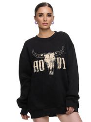 Worldclassca Sweatshirt Worldclassca Oversized Sweatshirt Print günstig online kaufen