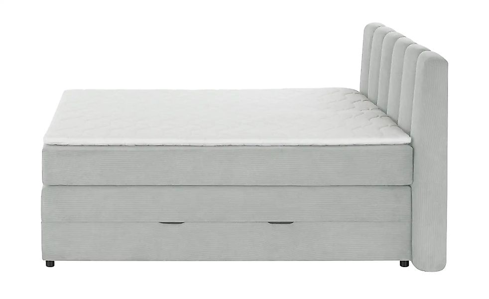 Boxspringbett mit Bettkasten Claire ¦ grau ¦ Maße (cm): B: 176 H: 115 Bette günstig online kaufen
