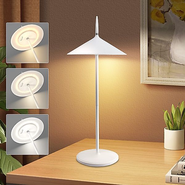 Nettlife Nachttischlampe Kabellos Touch Led Tischleuchte günstig online kaufen