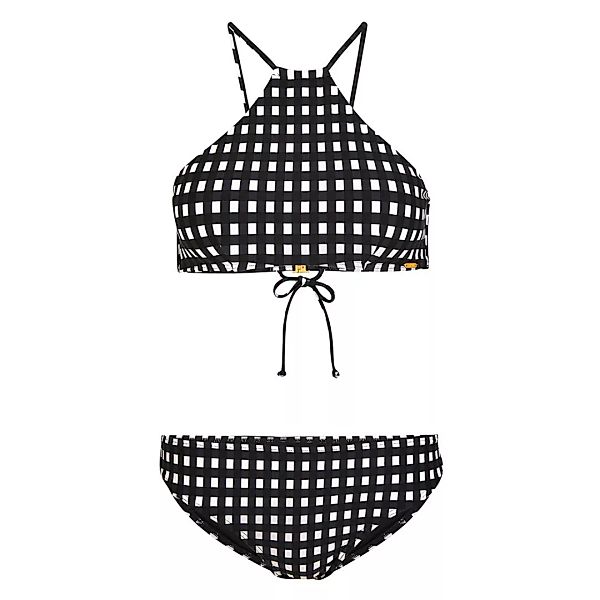O´neill Cali Rita Fixed Bikini 42 Black All Over Print / White 1 günstig online kaufen