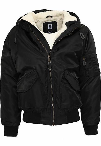Brandit Bomberjacke "Brandit Herren CWU Jacket hooded", (1 St.), mit Kapuze günstig online kaufen