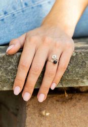 mantraroma Silberring (Ring mit Schmuckbeutel), Damenring günstig online kaufen