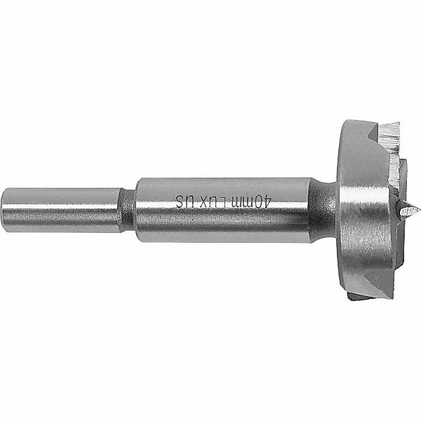 LUX-TOOLS Forstnerbohrer Ø 40 mm x 90 mm günstig online kaufen