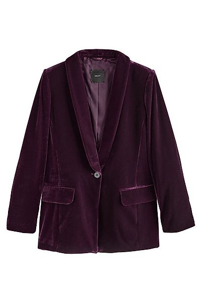 Next Jackenblazer Einreihiger Samtblazer (1-tlg) günstig online kaufen