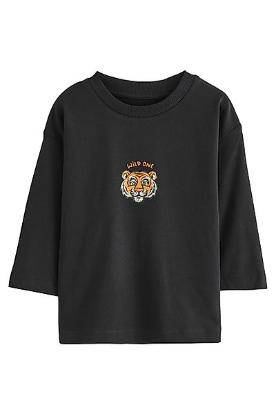 Next Langarmshirt Langarmshirt mit Grafikprint (1-tlg) günstig online kaufen