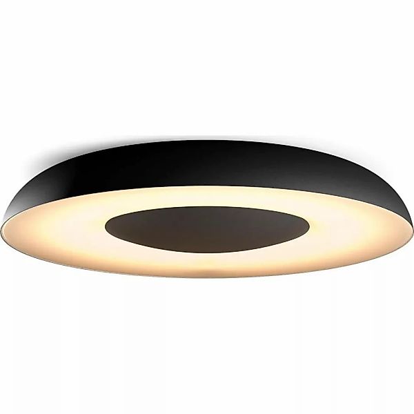 Philips Hue Bluetooth White Ambiance Deckenleuchte Still in Schwarz 22,5W 2 günstig online kaufen