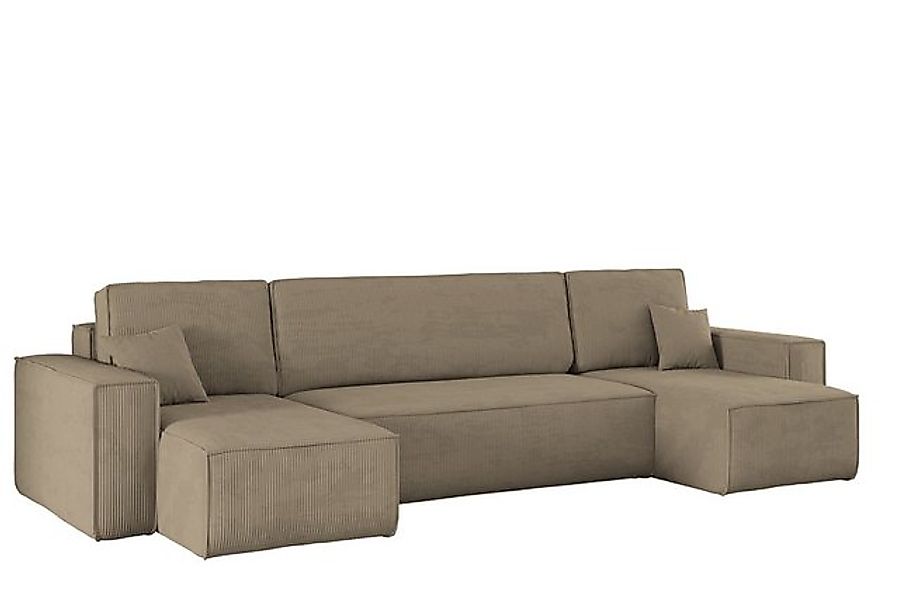 Kaiser Möbel Ecksofa mit schlaffunktion und bettkasten, Couch U-form BEST s günstig online kaufen