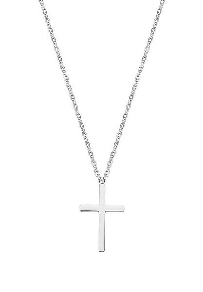 Hey Happiness Kreuzkette mit Anhänger Kreuz, wasserfest, Elegante Damen Hal günstig online kaufen