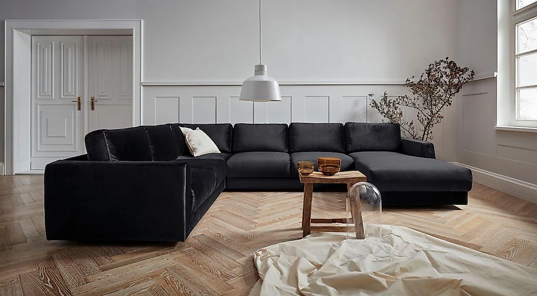 OTTO home Wohnlandschaft "Hobro U-Form" in 3 Bezugsqualitäten in vielen Far günstig online kaufen