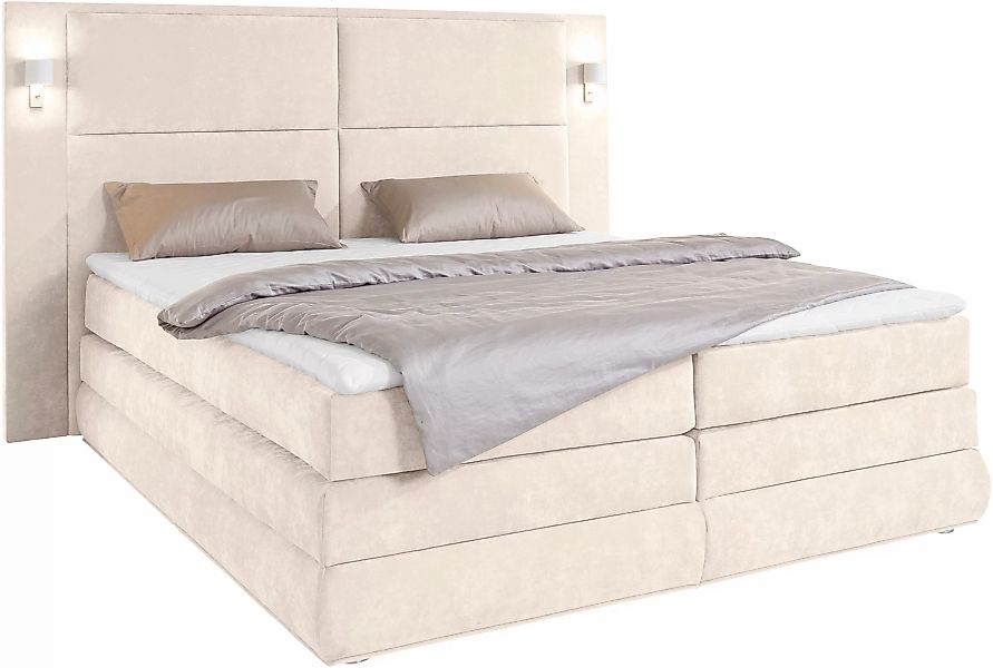 COLLECTION AB Boxspringbett Copenhagen, inklusive Bettkasten und Topper, wa günstig online kaufen