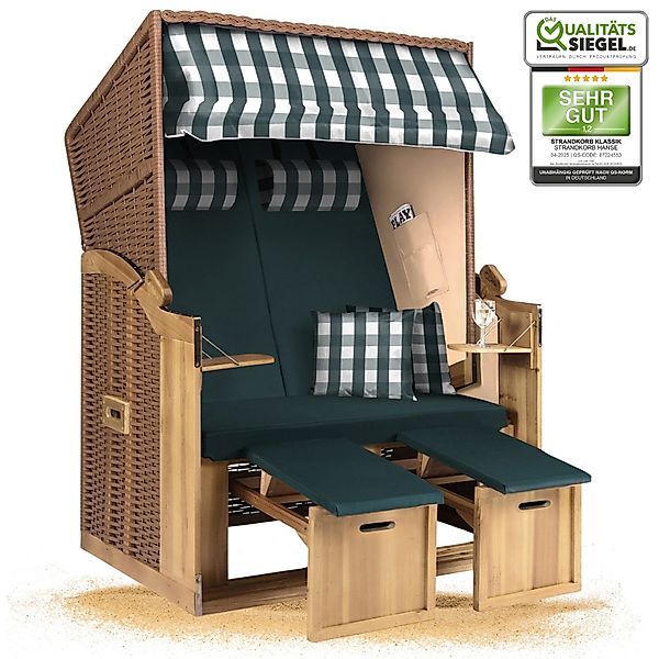 Strandkorb Hanse Strandkorb Strandkorb 2-Sitzer Ostsee günstig online kaufen