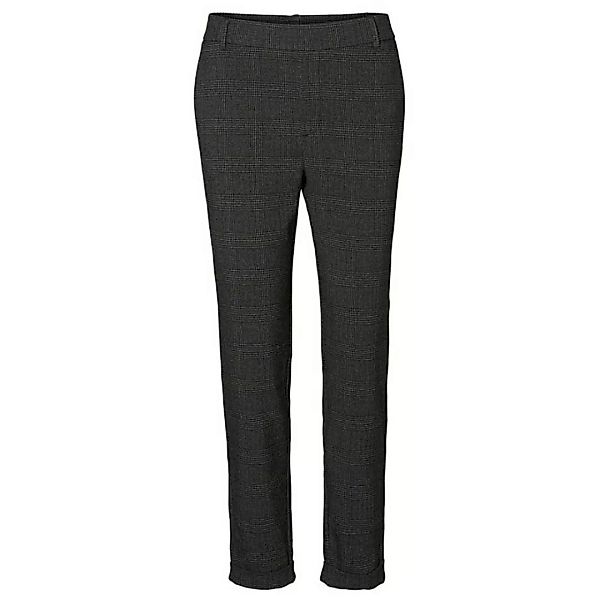 Vero Moda Maya Normale Taille Loose Chequered Hose XS Dark Grey Melange / C günstig online kaufen
