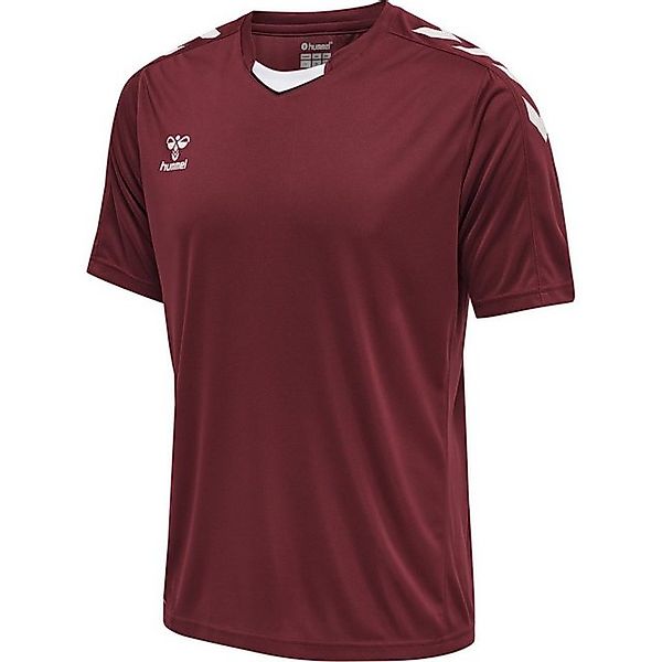 hummel Kurzarmshirt hmlCORE XK POLY JERSEY S/S MAROON günstig online kaufen