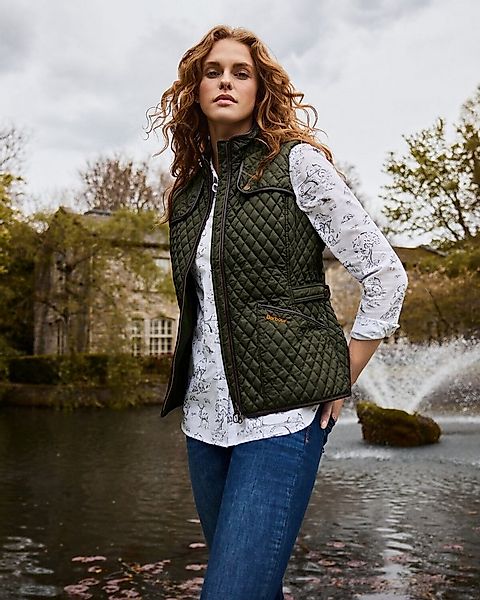 Barbour Druckbluse Bluse Safari günstig online kaufen