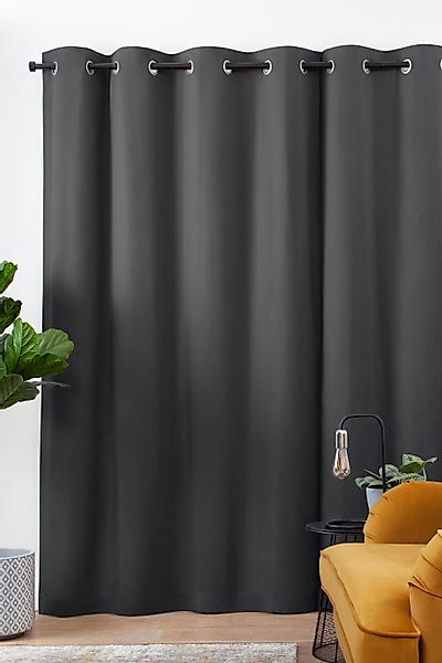 Next Vorhang Gefütterte Ösenvorhänge aus Baumwolle, günstig online kaufen