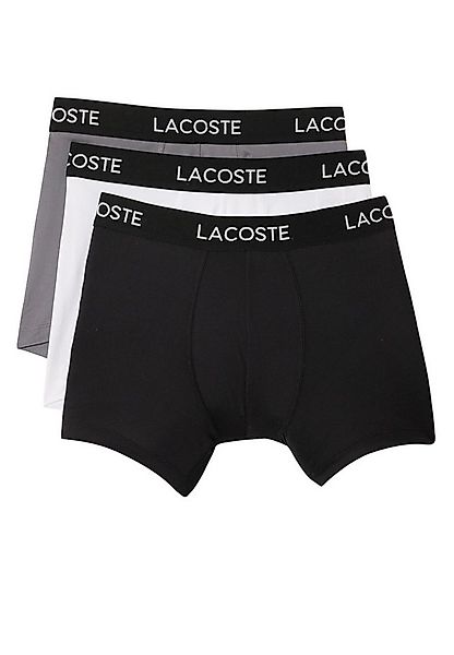 Lacoste Boxershorts Unterhose Trunks 3 Pack (3-St) günstig online kaufen