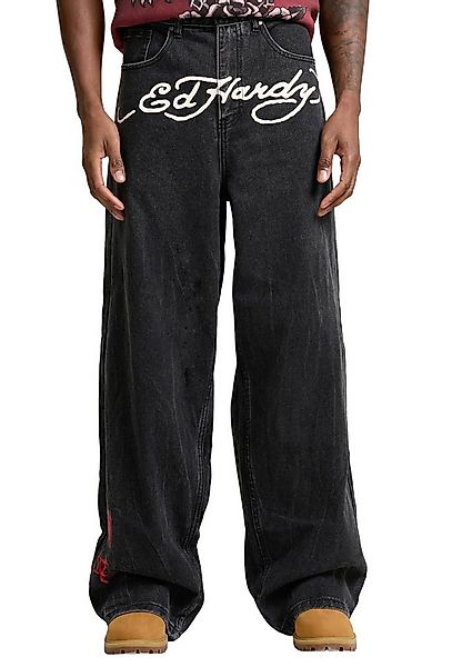 Ed Hardy Relax-fit-Jeans Jeans Ed Hardy Tattoo City Tiger Xxtra Tattoo-Stic günstig online kaufen