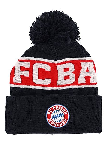 FC Bayern München Wendemütze FC Bayern München I Bommelmütze Logo I Unisex günstig online kaufen