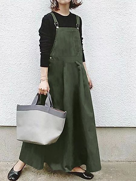 Gurte Metallschnalle A-Linie ärmellos Plus Größe Kleid günstig online kaufen
