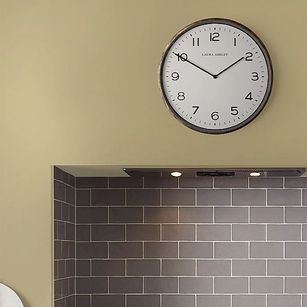 LAURA ASHLEY Wanduhr "Goldcliff" günstig online kaufen