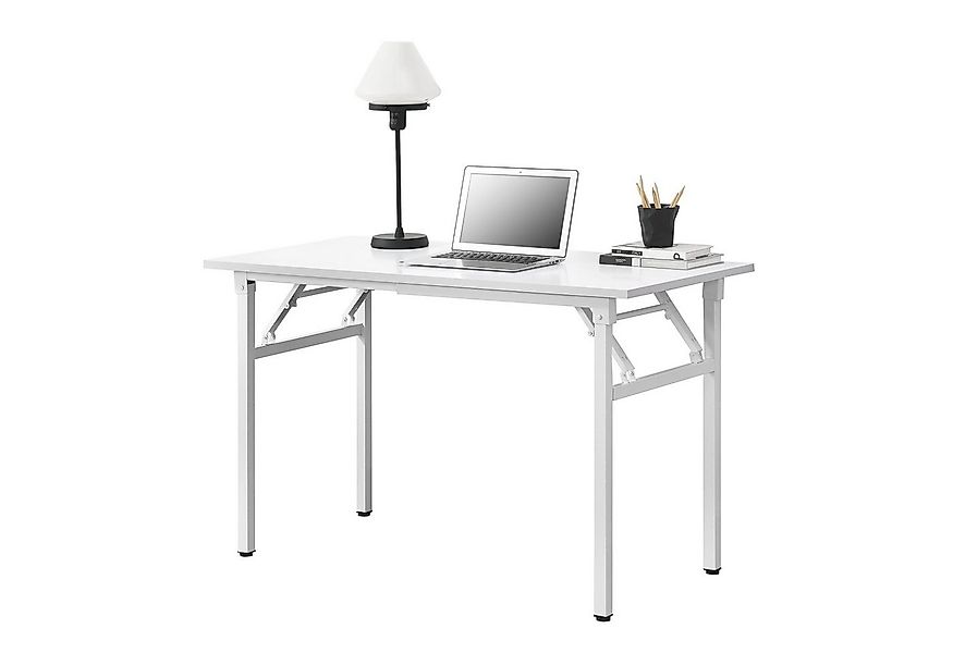 neu.haus Klapptisch, »Alta« Schreibtisch höhenverstellbar 120x60 cm Weiß günstig online kaufen