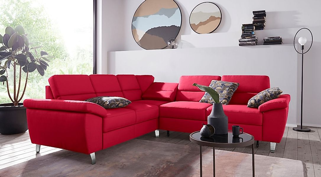 sit&more Ecksofa »Sorano L-Form«, wahlweise mit Bett- und Relaxfunktion, in günstig online kaufen