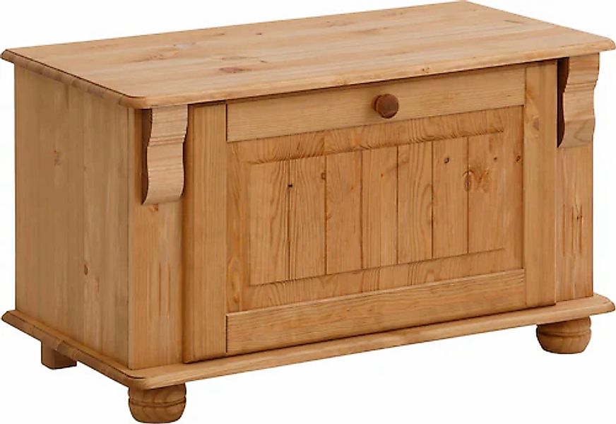 Home affaire Schuhbank "Adele" Breite 80 cm, Sitzhöhe 45 cm, aus massiver K günstig online kaufen