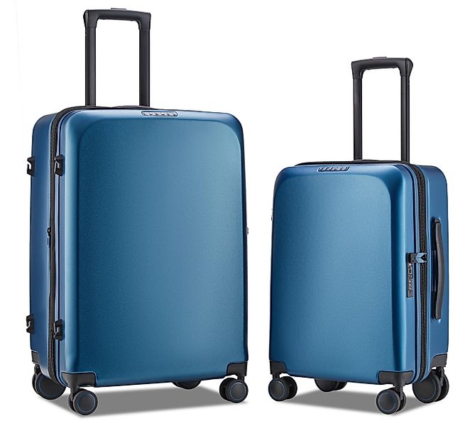 Verage Kofferset Freeland S+M 2 teilig Reisekofferset, 4 Rollen, (Set, 2 tl günstig online kaufen