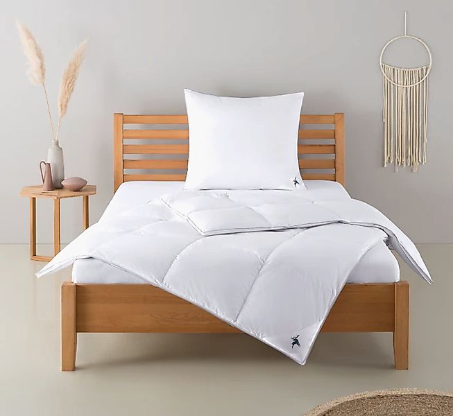 Älgdröm Daunenbettdecke + Kopfkissen »Lodiken, Bettdecke 135x200 cm, 155x22 günstig online kaufen