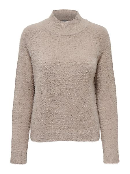 JACQUELINE de YONG Strickpullover Flauschiger Stehkragen günstig online kaufen