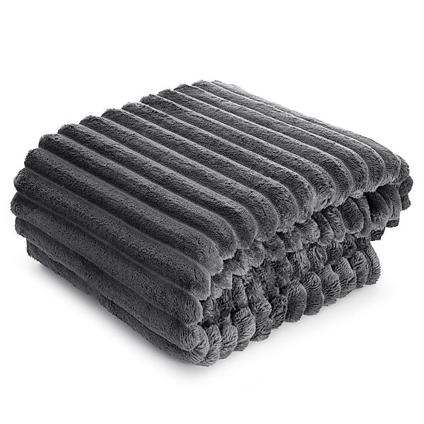 Wohndecke SOFT, Design91, Streifen Steppung Gestreifte günstig online kaufen